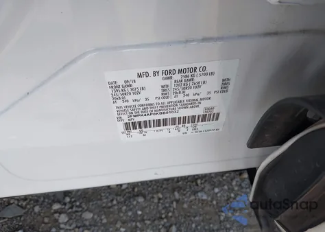 2019 Ford Edge St z USA, uszkodzony, nr VIN 2FMPK4AP0KBB01032